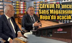 ÇAYKUR 19 'uncu satış mağazasını Hopa'ya açacak