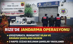 Rize'de Jandarmanın bir aylık asayiş bülteni