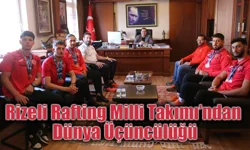 Rizeli Rafting Milli Takımı’ndan Dünya Üçüncülüğü