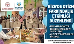 Rize'de Otizm Farkındalığı İçin Anlamlı Etkinlik Düzenlendi