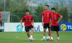 A Mili Futbol Takımı, iki günlük iznin ardından çalışmalara başladı