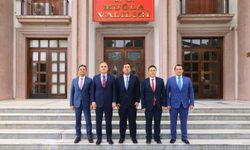Adalet Bakanlığı heyeti, Vali Akbıyık ile görüştü