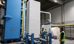 Ağrı Dağı eteklerinde kurulan strafor fabrikasına sağlanan 20 milyonluk devlet desteğiyle üretim arttı