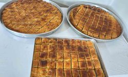Ağrı'da bayram öncesi evlerde baklava mesaisi başladı