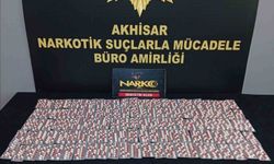 Akhisar'da bin 666 sentetik hap ele geçirildi