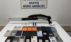 Akşehir'de kaçak cep telefonu operasyonu