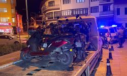Akşehir'de motosikletlere sıkı denetim
