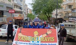 Aliağa'da 1 Mayıs kutlandı