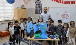 Anaokulu öğrencileri çevre bilinci projesiyle erken yaşta tasarruf öğreniyor