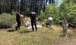 Antalya'da ormanlara girişler yasaklandı, jandarma vatandaşları tek tek uyardı