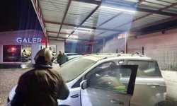 Arsuz'da araç yangını
