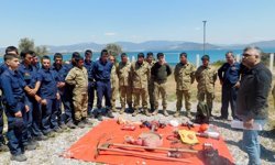 Askeri personele orman yangını eğitimi
