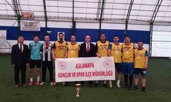 Aslanapa'da kurumlar arası futbol turnuvası tamamlandı