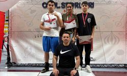 Aydınlı sporcular, şampiyonadan 3 madalya ile döndü
