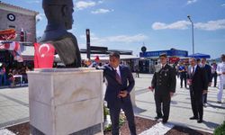 Ayvalık'ta milli mücadelenin ilk kurşunun 107. yıldönümü kutlandı