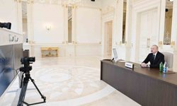 Azerbaycan Cumhurbaşkanı İlham Aliyev: 'Bugün Azerbaycan ve Ermenistan arasında barış bir gerçekliktir'