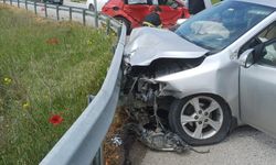 Babaeski'de trafik kazası: 3 yaralı
