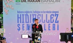 Bahçelievler Belediyesi Hıdırellez programı düzenledi
