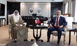 Bakan Fidan, Kuveytli mevkidaşı Al-Sabah ile bir araya geldi