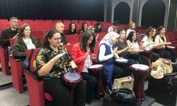 Balıkesir'de öğretmenlerden ritim şov