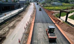 Başiskele'de Hoca Ahmet Yesevi Caddesi 2x2 şeritli hale getiriliyor