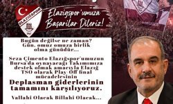 Başkan Alan, Elazığspor'un deplasman giderlerini karşıladı