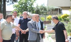 Başkan Çiftçi'den arife günü kabristan ziyareti