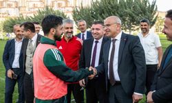 Başkan Er'den Malatya Yeşilyurtspor'a moral ziyareti
