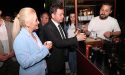 Başkan Erkan Aydın kahve ve müzik tutkunlarıyla bir araya geldi