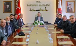 Bayburt'ta arıcılığın geliştirilmesi için değerlendirme toplantısı yapıldı