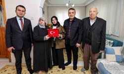 Bilecik Valisi Sözer'den şehit ailesine destek