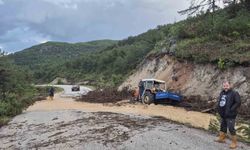 Bilecik'te bir köy adeta sular artında kaldı
