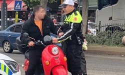 Bindiği motosikletin iki katı ceza yedi