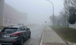 Bolu'da sis görüş mesafesini düşürdü