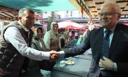 Burhaniye'de resmi bayramlaşma töreni