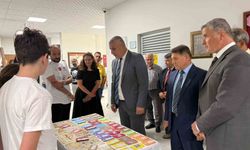 Burhaniye'de TÜBİTAK 4006-A Bilim Fuarı düzenlendi