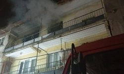 Bursa'da korkutan yangın: Daire kullanılamaz hale geldi
