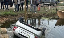 Bursa'da otomobil göle uçtu: AFAD sürücüyü ararken o olay yerine geldi