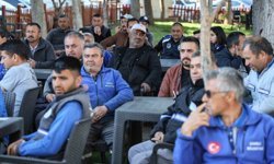 Çameli Belediyesi personeli 1 Mayıs'ta bir araya geldi