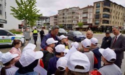Çaycuma'da öğrencilere trafik bilinci aşılandı