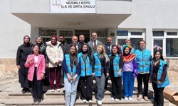Çayırlı'da 'Oyun Arkadaşım' etkinliğiyle öğrencilere anlamlı ziyaret