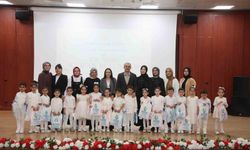 Çayırova'da minikler Kur'an-ı Kerim'e geçmenin heyecanını yaşadı