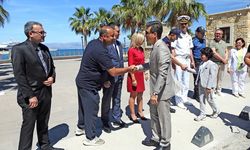 Çeşme Kalesi'nde bayramlaşma programı düzenlendi
