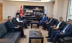 Cizre Müftülüğü yeni binasında ilk toplantısını gerçekleştirdi