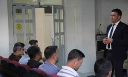 Cizre'de ehliyet sınav sorumlularına kritik eğitim