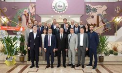 Denizli Ticaret Odası'ndan Denizli OSB Yönetimine tebrik ziyareti