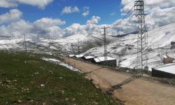 Doğu Karadeniz yaylalarına kış geri geldi