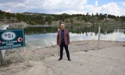Dolup taşan gölet Çameli'ne bereket getirdi