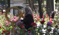 Edirnekapı Şehitliği'nde hüzünlü bayram arefesi