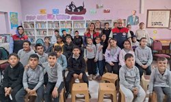 Eğirdir'de öğrencilere su tasarrufu ve gıda güvenliği eğitimi verildi